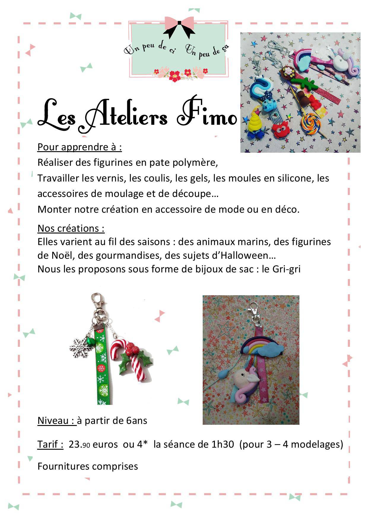 atelier fimo granville 